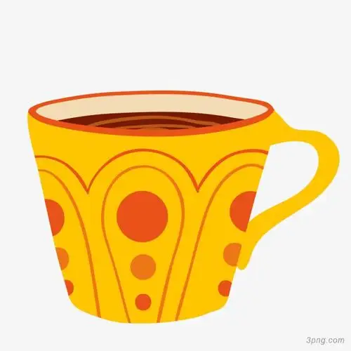 卡通杯子矢量图下载png素材透明免抠图片-卡通手绘