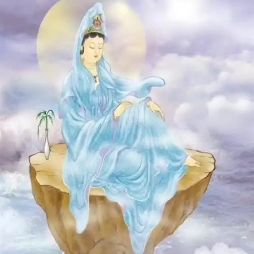 念佛女头像高清唯美修行修心静心信佛女人适宜微信头像图片