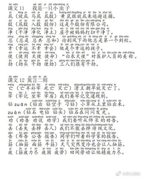 【二年级下册组词造句】    二年级下组词造句  内容包含:  生字,组词