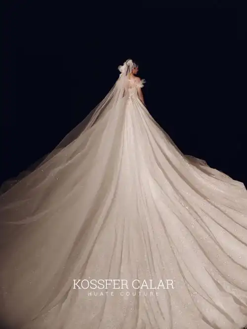 最美的一面只想给你看Ⅰ仪式大拖尾婚纱