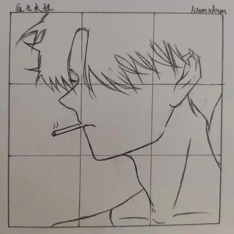 动漫男生绘画教程 如果世界上曾经有那个人出现过,其他人都会变成将就