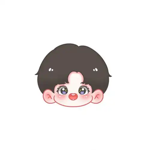 自印76焉栩嘉q版半身大头