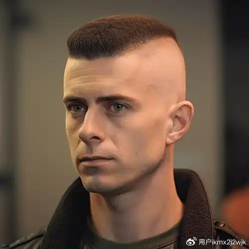 三面光男发:帅气清爽,永不过时的时尚选择