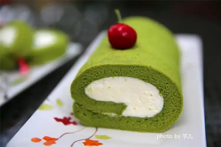 【抹茶蛋糕卷】