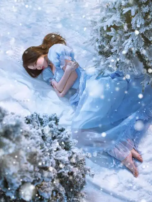 冰雪女王主题圣诞照