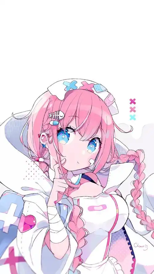 萌系卡通动漫少女手机壁纸