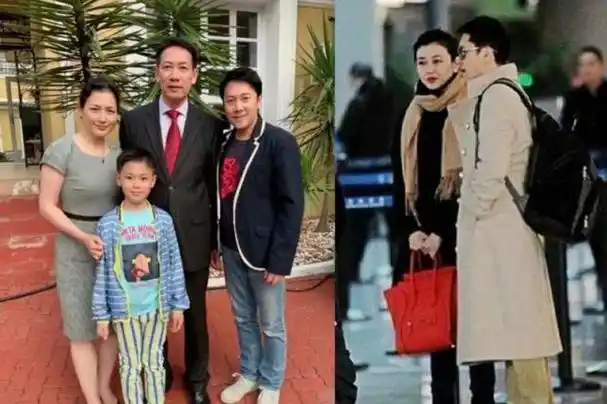 蔡国庆老婆秦娟近照蔡国庆儿子嘴型像母亲