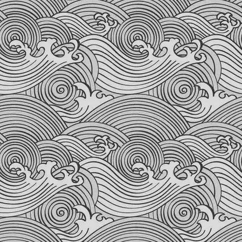 60款传统海浪纹样分享值得借鉴