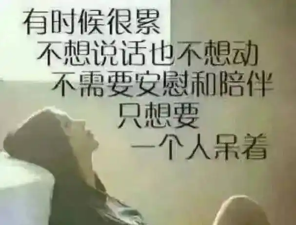 一个人的委屈,一个人懂.(心酸)