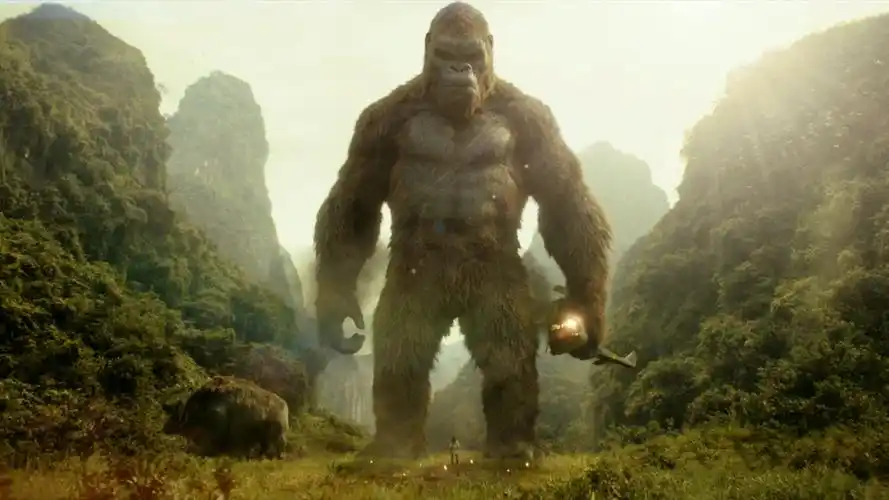 5分钟看完《金刚骷髅岛》未来世界,生物都突变成"百米巨兽"!