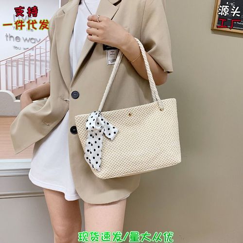 白沟箱包草编包斜挎包包包女夏包女包腋下包编织包手提包单肩包