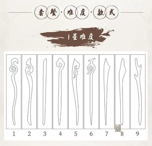 网红手工桃木簪子工具全套手工diy桃木发簪子原木材料包含图纸全套自