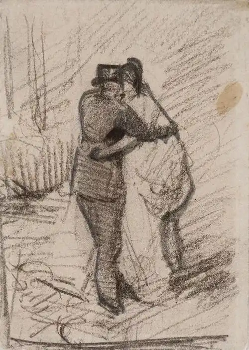 108幅梵高素描高清手稿直击灵魂的质朴素描