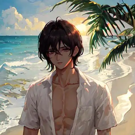 阳光开朗的动漫男头像