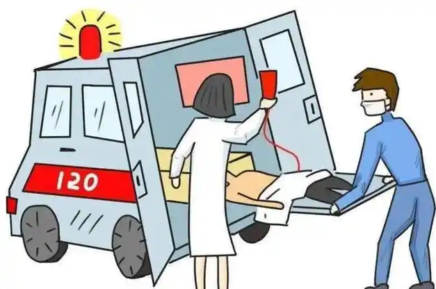 救护车遭恶意阻挡患者不幸离世私家车新手司机插不进车道