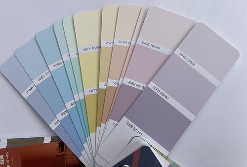 色卡多乐士201色cp5精选网红红色浅滩银珠墙面色卡