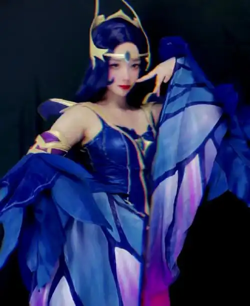 kpl天云cos貂蝉长得漂亮但脸型不合适主播小姐姐还原度高