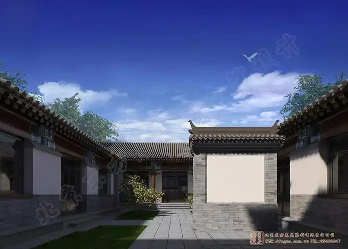 四合院效果图