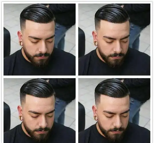 复古轻奢这个夏天距离男神你只差一款油头发型