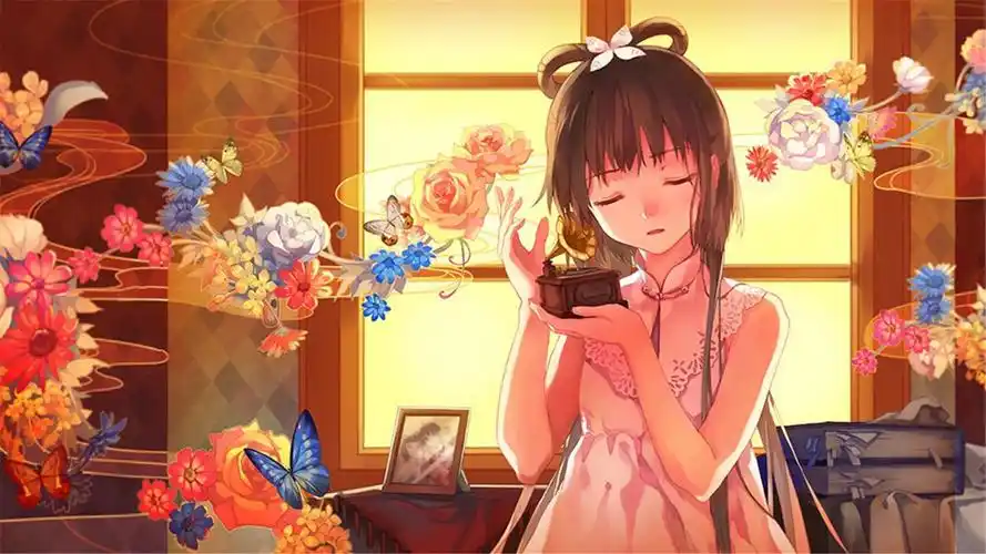 好看的卡通动漫美少女高清唯美电脑壁纸图片下载