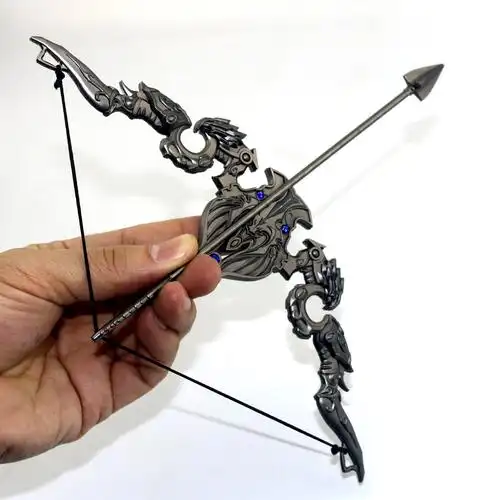 守望先锋实物合金道具周边22cm半藏武器弓箭暴雪游戏模型摆