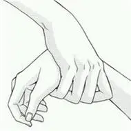 两只手手牵手头像图片