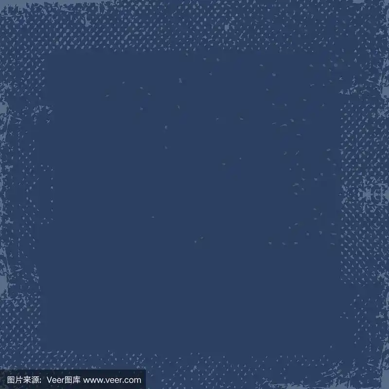 深蓝色的垃圾复古旧纸背景