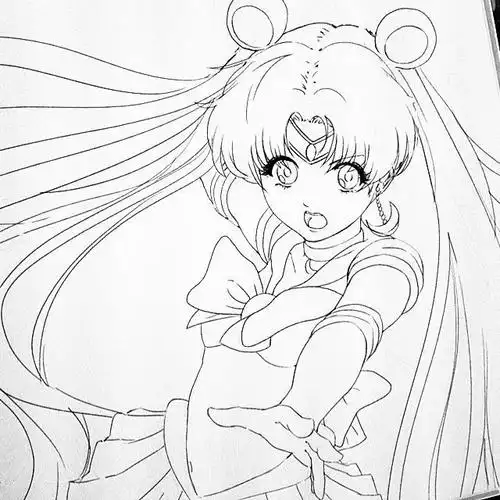 日本大触画了一系列美少女引19万网友围观