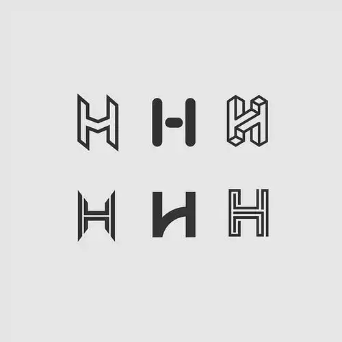 现代英文字母logo标志的类型单个字母平面网页其他观点独孤残月原创文