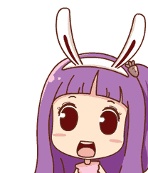 萌妹子眨眼可爱动漫gif动图_动态图_表情包下载_soogif