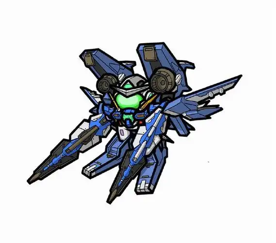 00高达系列,四小强各种形态可爱风高达头像