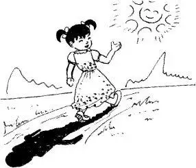 画一幅影子的简笔画