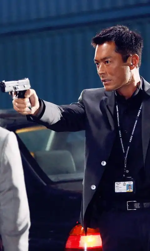 《扫毒》古天乐高清剧照手机壁纸