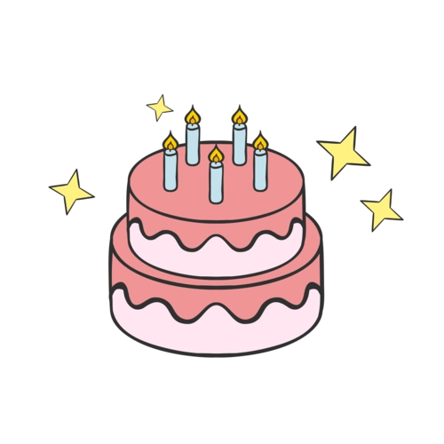 卡通奶油蛋糕png