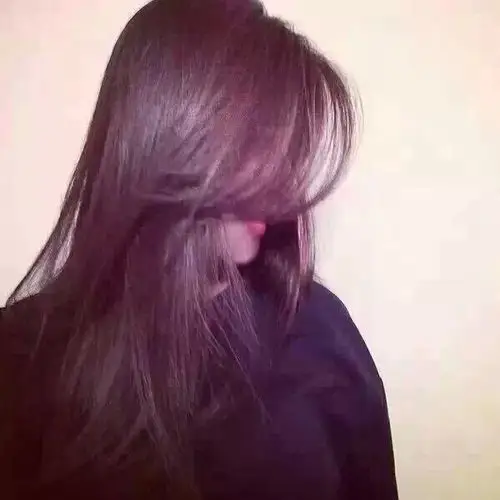 女生头像,侧脸,文艺小清新