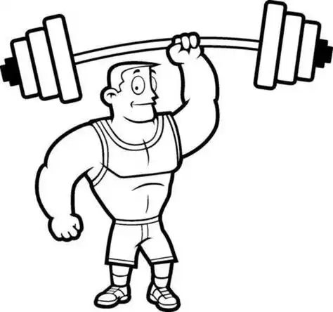 2021东京奥运会举重简笔画(2021东京奥运举重简笔画) -【爱个性】