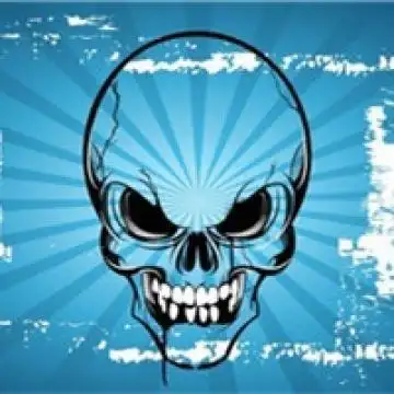 创意恐怖骷髅头,卡通头像图片-回车桌面