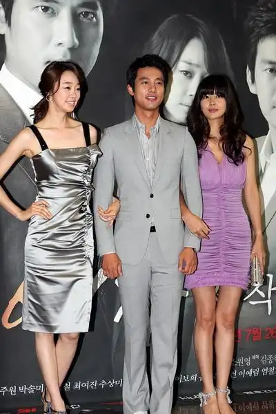 图文:《我的女人》记者会--崔汝真高周元朴率美