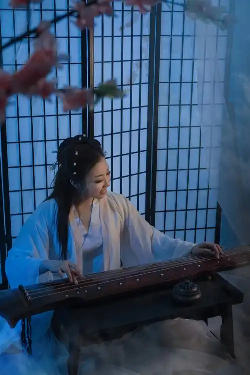 古风摄影伴古筝 青城山下白素贞