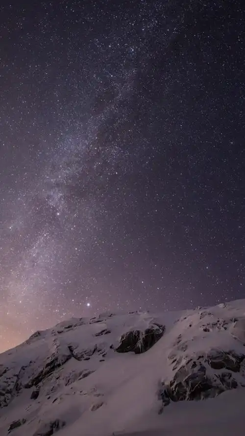 苹果6壁纸桌面锁屏星空