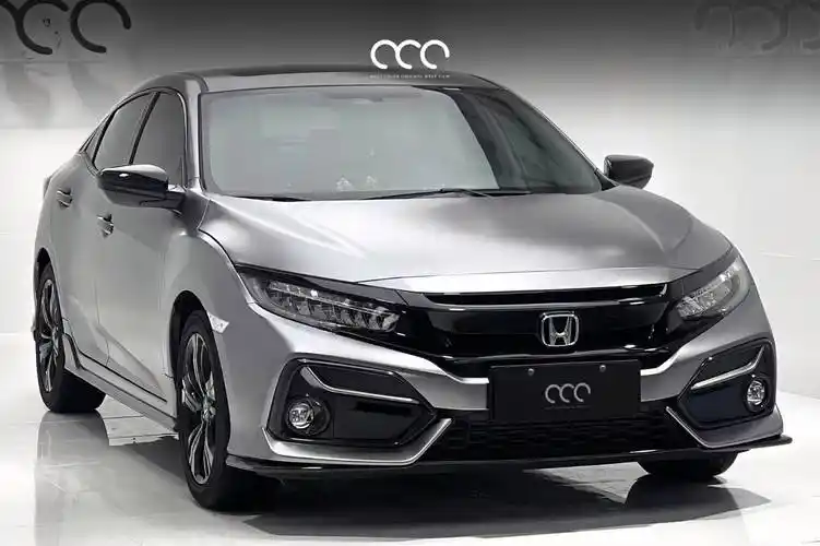 漫彩:东风本田思域电光金属银改色膜,优雅完美融合