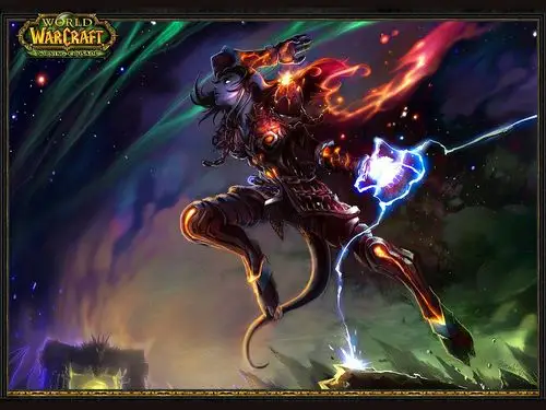 《魔兽世界》女德莱尼萨满壁纸