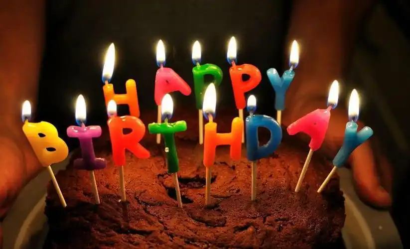 生日蜡烛祝福图片