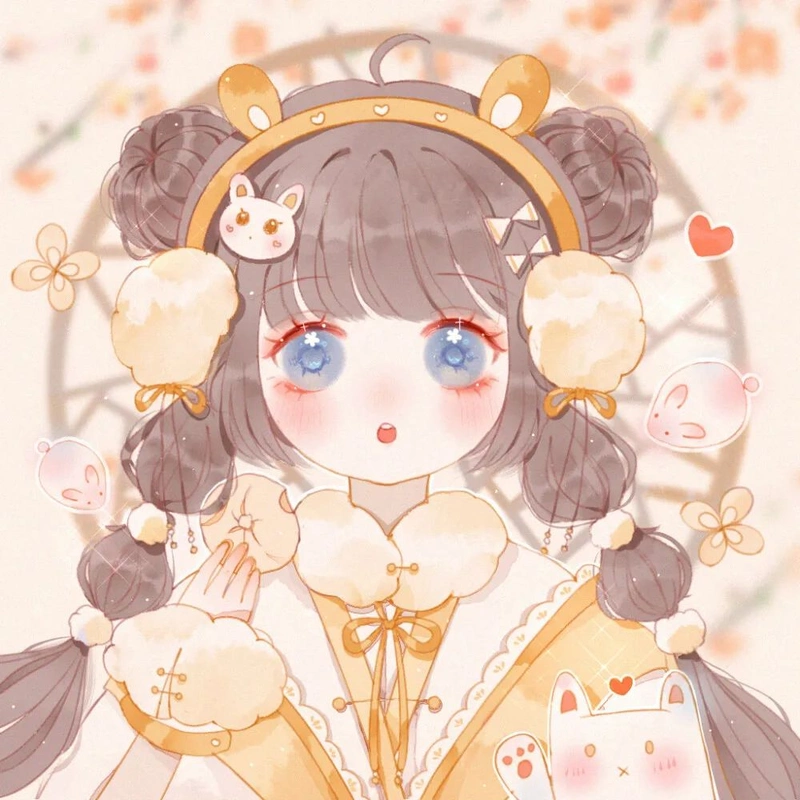 古风仙气动漫女生头像|愿这人间依然热闹