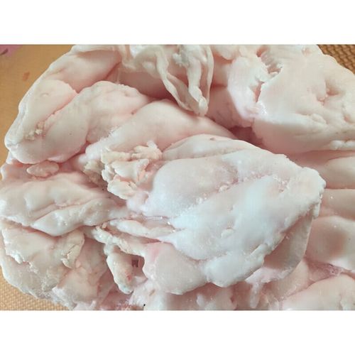 虎钢馋新鲜羊油羊板油肠油山羊羊油羊肥油500克羊脂油真空包装