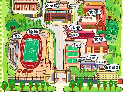 【校园手绘地图】插画-商业插画42011年前【摄影】春日花季少女写真