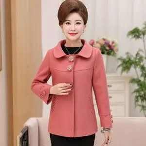 class=h>外套 /span>短款中老年 span class=h>女装 /span>秋装40-50
