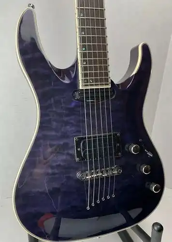 mitchell md400 neck thru body electric guitar