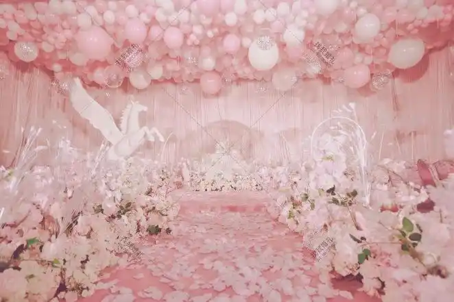 唯美婚礼现场布置