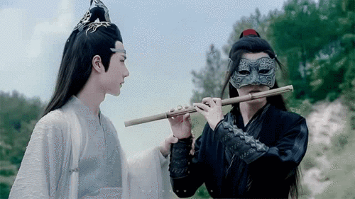 博君一肖肖战王一博忘羡陈情令小心翼翼… - 堆糖,美图壁纸兴趣社区